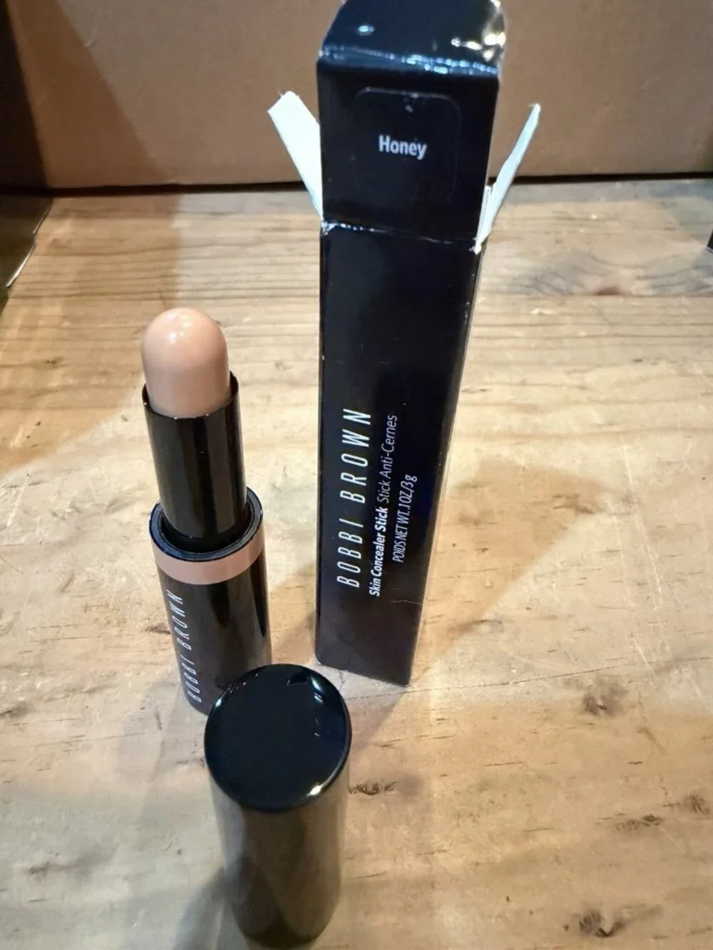Bobbi Brown Skin Concealer Stick In HONEY .1oz/3g New W/ Box